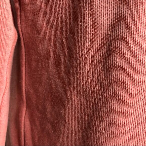 Sundry washed pink Army of Lovers hooded pullover knit top size 2 or Medium - Picture 6 of 15